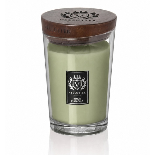 Duża świeca zapachowa Royal Pistachio VELLUTIER